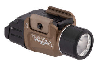 Streamlight TLR-7 HL-X Rail-Mount Light has a FDE anodized finish